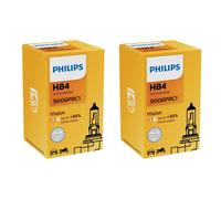 2x Philips Vision HB4 Halogène Jusqu'À 30% Plus de Lumière 51W 12V