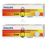 2X Philips Vision Set 10X T4W Ampoule