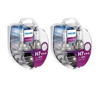 2x Philips VisionPlus Duobox H7 Halogène Jusqu'À 60% Plus de Lumière 55W 12V
