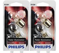 2x Philips VisionPlus P21/5W Jusqu 'À 60% Plus de Lumière 21/5W 12V Lampes