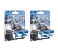 2X Philips WhiteVision Ultra HIR2 Halogène 55W 12V Ampoules Auto