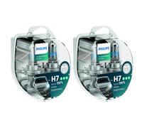 2x Philips X-tremeVision Pro150 Duobox H7 Halogène Jusqu'À 150% Plus de Lumière