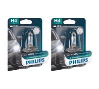 2X Philips X-TremeVision Pro150 H4 Halogène Jusqu'à 150% De Lumière 60/55W 12V