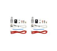 2X PièCes D'Imprimante 3D Prusa MK3S+ Kit de Tuyau Rapide en Aluminium Chauffant pour Buse D'Extrudeuse RéSistance Aux Hautes TempéRatures