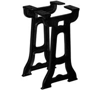 2x Pied de Banc Cadre en Y Fonte Support de Banc Jambe de Banc Meuble vidaXL