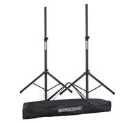 2x Pied Enceinte DJ PA Sono Support Moniteur Scene Concert Disco Mobile Alu Sac
