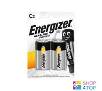 2x Piles Alcalines Energizer C 1,5 V LR14 R14 MN1400 E93 Baby