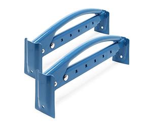 2x Pince à briques Pose-dalle Levage Transport Brique hollandaise Klinker Extensible 425 - 700mmm