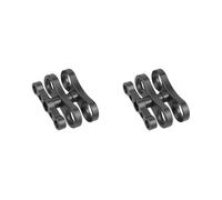 2X Pince Papillon Trépied 1 Pouce Rotule Bras 1/4 3/8 Montage pour Caméras Plongée Sous-Marine Lumières Torche