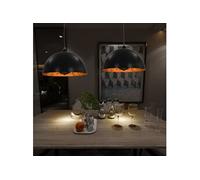 2x Plafonniers Semi-sphérique Lampe Eclairage Lumière Salle à Manger Maison Intérieur Cuisine Salle de Séjour Bureau 50876