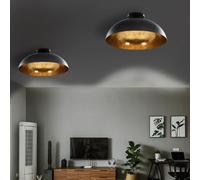 2x Plafonniers Semi-sphérique Lampe Eclairage Salle à Manger Maison vidaXL