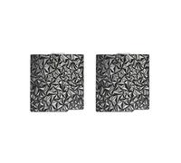 2X Plaque de Construction PEO PET pour Imprimante 3D Bambu-Lab X1/X1C/X1E/P1P/P1S/A1, Surface PET + Fibre de Carbone 257 X 257 mm