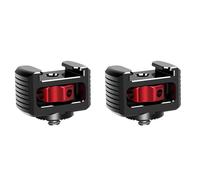 2X Plaque d'extension de griffe froide pour stabilisateur Weebills avec support de connexion ? vis 1/4 pouce pour lampe vid?o LED