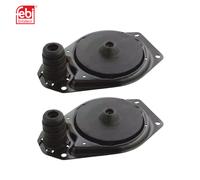 2x Plaque Ressort De Fixation Jambe Super. Arrière Febi 103055 Pour Vivaro