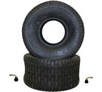 2x pneus 20x10-8 sans chambre à air TL incl. 2x valve Tracteur de pelouse, tondeuse à gazon, autoportée
