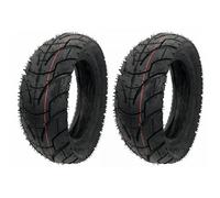 2X Pneus Pneumatiques 10 Pouces 80 - 65-6 pour Scooter éLectrique E-Bike 10X3.0-6 Pneus de Route Chambres à Air pour Speedual