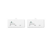 2X Poe Splitter Injecteur Poe Rj45 5.5mm x 2.1mm Entrée Passif Injecteur Poe Injecteur Splitter Connecteur pour Caméra Réseau Ip (Blanc)