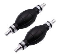 2x Pompe à Carburant | Poire d’Amorçage Diesel/Essence/Eau | Pour Bateau, Voiture, Moto | Transfert Rapide 6L/min (10mm*2)