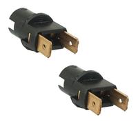 2x porte ampoule universel 12V W2,1x9,5D T10 wedge voiture moto scooter support