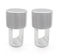 2X Porte-Bagages de Moto Fixation Boucle Clip Sac Support de Support pour GTS Sprint Primavera LX (Argent)