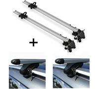2x porte-vélos Bike Pro + porte-vélos sur rail VDP L120 compatible avec Chevrolet Trax SUV à partir de 13
