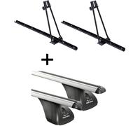 2x porte-vélos ORION + barres de toit VDP compatibles avec Lancia Phedra 5 portes 2002-2010