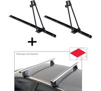 2x porte-vélos ORION + barres de toit VDP Delta compatibles avec Chevrolet Malibu VIII (4 portes) 2012-2016