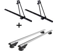 2x porte-vélos ORION + barres de toit VDP004 L compatibles avec VW Passat Variant 3B/B5 96-05