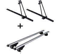 2x porte-vélos ORION + porte-bagages Rio 135 compatibles avec Volvo XC90 2002-2014
