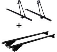 2x Porte-vélos ORION + porte-rail Tiger Alu XL compatible avec Kia Sorento (XM) à partir de 14 ans