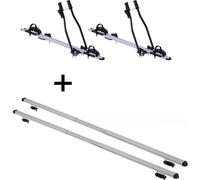 2x porte-vélos SAGITTAR + barres de toit RAPID compatibles avec Land Rover Discovery Sport (5 portes) à partir de 15 ans