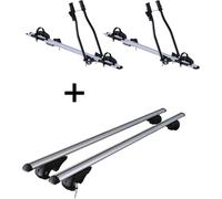 2x porte-vélos SAGITTAR + porte-bagages Rio 135 compatibles avec VW Touran à partir de 2003