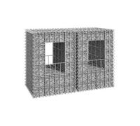 2x Poteaux à Panier de Gabion Poteaux à Jardinière de Gabion de Patio Jardin Terrasse Extérieur Projets de Jardinage 151259