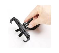 2X pour - C-Class W204 2011-2013 Accessoires de Support de Téléphone Portable pour évent Central de Voiture En Alliage D'Aluminium Noir
