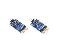 2X pour CaméRa Traverse FPV Commutateur VidéO Bidirectionnel à Trois Voies Commutateur ÉLectronique TéLéCommande Module VidéO de Commutation