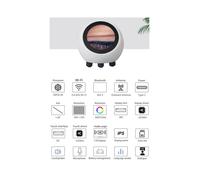 2X pour DeepSeek XiaoZhi AI Chat Robot ESP32-S3 1,28 Pouces LCD Écran Tactile Développement Carte Horloge Bureau Ornement