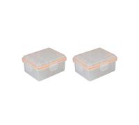 2X pour ILCE-9 A7M3 A7R3 A9 7RM3 Caméra NPFZ100 Support de Batterie en Plastique Boîtier de Stockage de Batterie