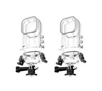 2X pour Insta 360 X3 BoîTier ÉTanche Accessoires de CaméRa D'Action ÉTui de PlongéE ÉTui de Protection pour CaméRa Panoramique de 50 MèTres