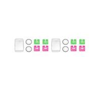 2X pour Insta 360 X4 Lentille Protège Anti-Rayures HD Lentille Rotative Protecteur Couverture pour X4 Accessoires, Plastique