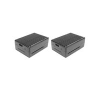 2X pour Raspberry Pi 3B/3B + Pi Boîtier en Alliage D'Aluminium de Refroidissement en Métal pour Pi Raspberry 3B Dissipateur de Chaleur