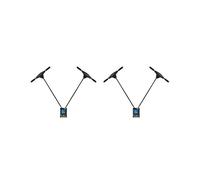 2X pour Récepteur de Diversité GEPRC ELRS DUAL 2,4 GHz RX 25-1000 Hz TCXO Intégré avec Double Antenne pour Drone FPV RC