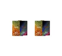 2X pour X1 P1S A1 Plaque de Construction PEO PEY Feuille 257x257mm Texture de Lit Acier à Ressort Double Face pour Imprimante 3D Lab P1