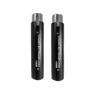 2X PréAmplificateur de Microphone pour Amplificateur de Microphone DM1 Dynamic 28DB Gain pour Microphones à Ruban Dynamiques et Passifs