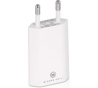 2X Pro Series Power Adapter Adaptateur USB Compatible avec Apple iPhone, Samsung Galaxy/Chargeur de téléphone Portable, Smartphone Power Plug (1A, 5V) Blanc