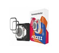 Accezz 2x Protecteur d'écran avec applicateur pour Apple Watch Series 7-9 - 41 mm