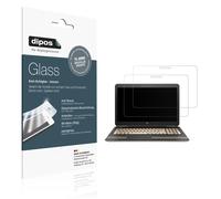 2x Protection ecrán pour HP Pavilion 15 bc200 mat Verre souple Film Protecteur