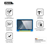 2x Protection écran pour Laptok KB1016 Verre souple Film Protecteur 9H dipos