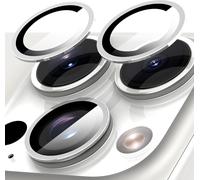 2x Protection Objectif Pour Iphone 15 Pro / 15 Pro Max - Verre Trempé Ultra-Mince + Cadre Alliage Aluminium, Anti-Rayures & Antichoc, Installation Facile
