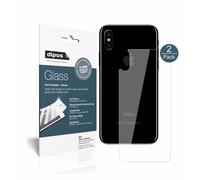 2x Protection pour Apple iPhone X / 10 arrière ecrán Verre souple Protecteur
