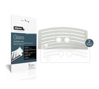 dipos I 2X Protection ecrán Mat compatible avec Melitta Caffeo Solo E957 Repose Tasse Verre Souple Film Protecteur 9H